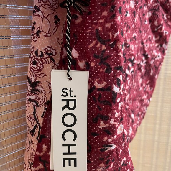 St Roche short sleeve blouse Size 8 NWT - Picture 3 of 8